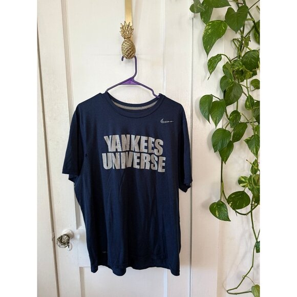 NIKE dri-fit YANKEES UNIVERSE t-shirt men’s size XL - Picture 1 of 11